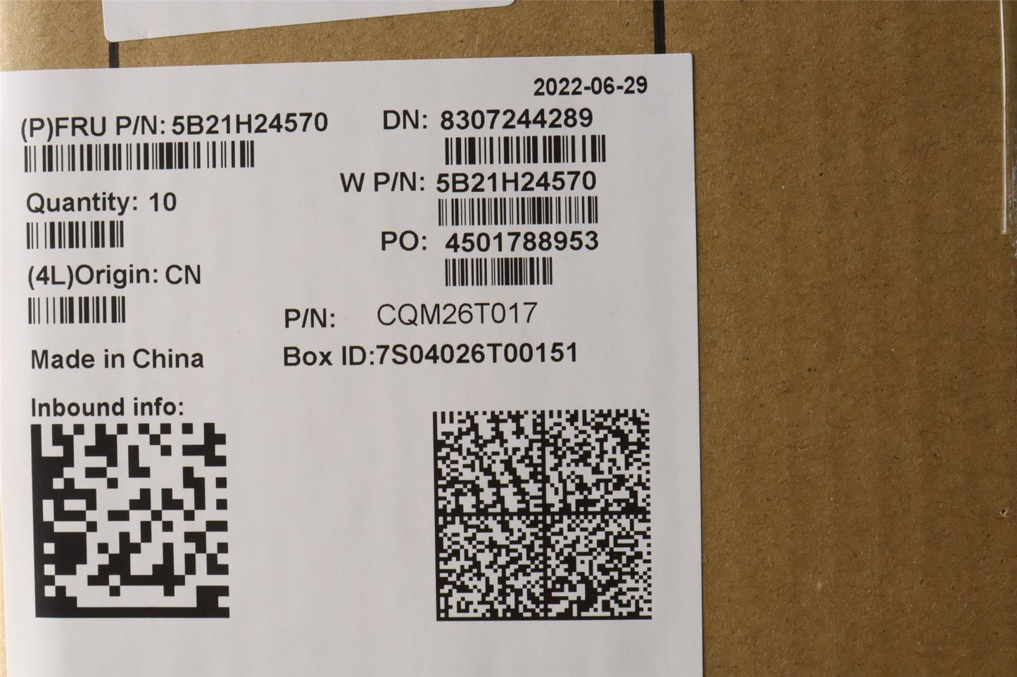 Lenovo IdeaPad 5 16IAU7 Motherboard Mainboard UMA intelI51235U 8G 5B21H24570
