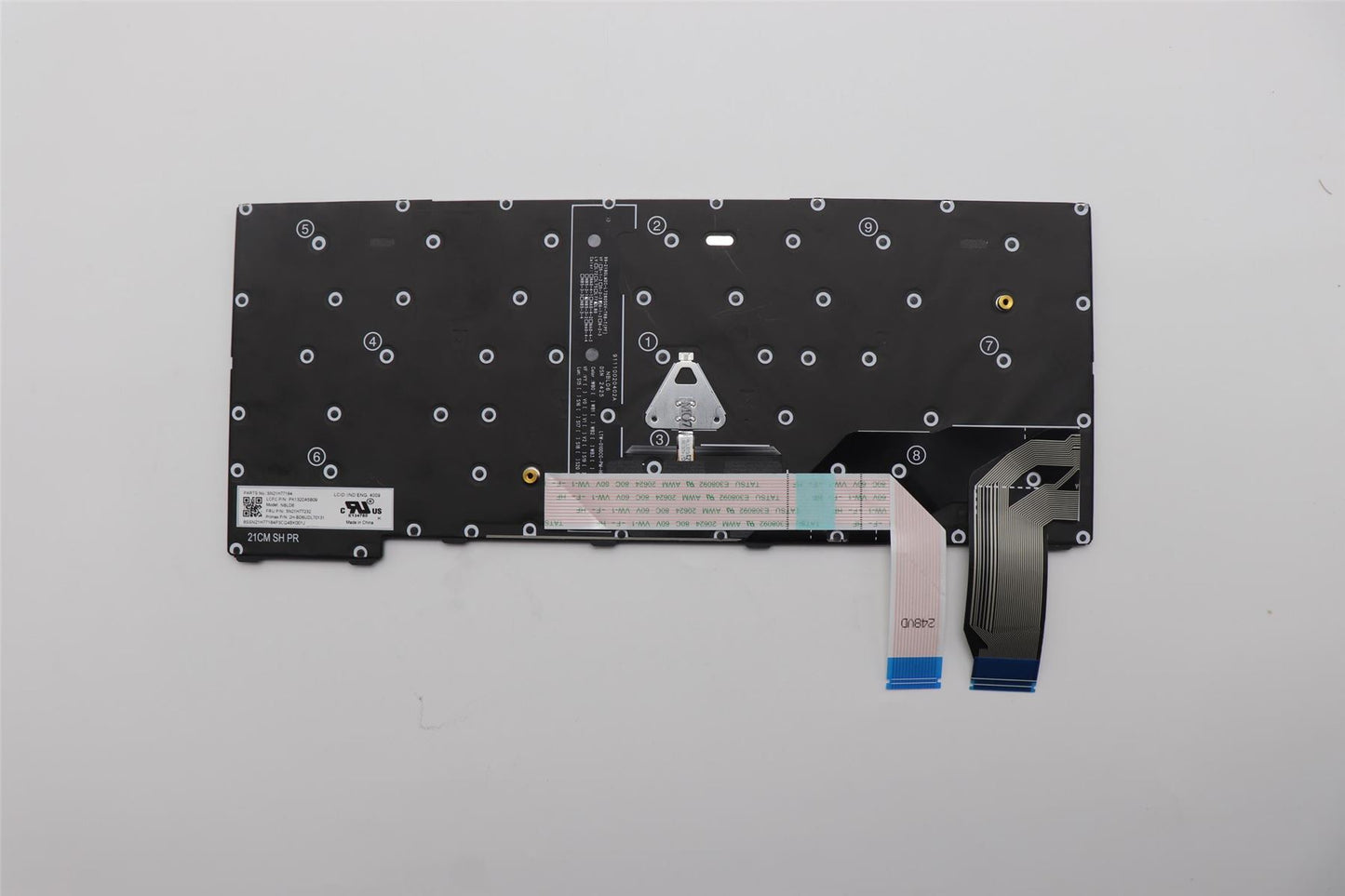 Lenovo ThinkPad X13 Gen 3 L13 Gen 3 Keyboard 5N21H76863