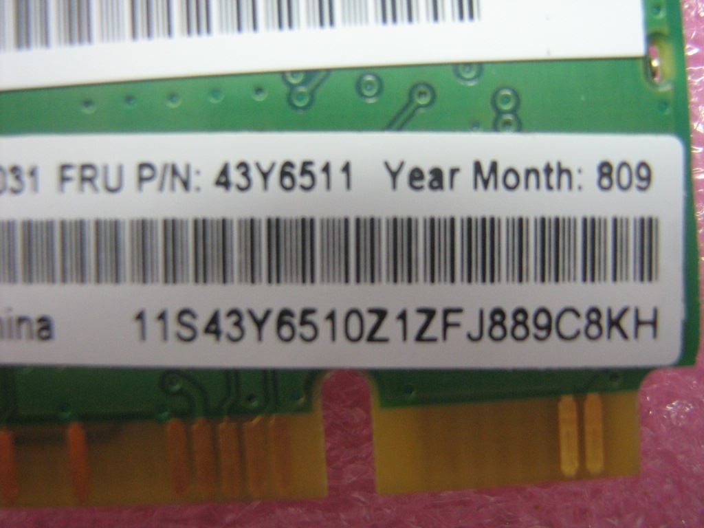 Lenovo FRU Harrison Board 43Y6511