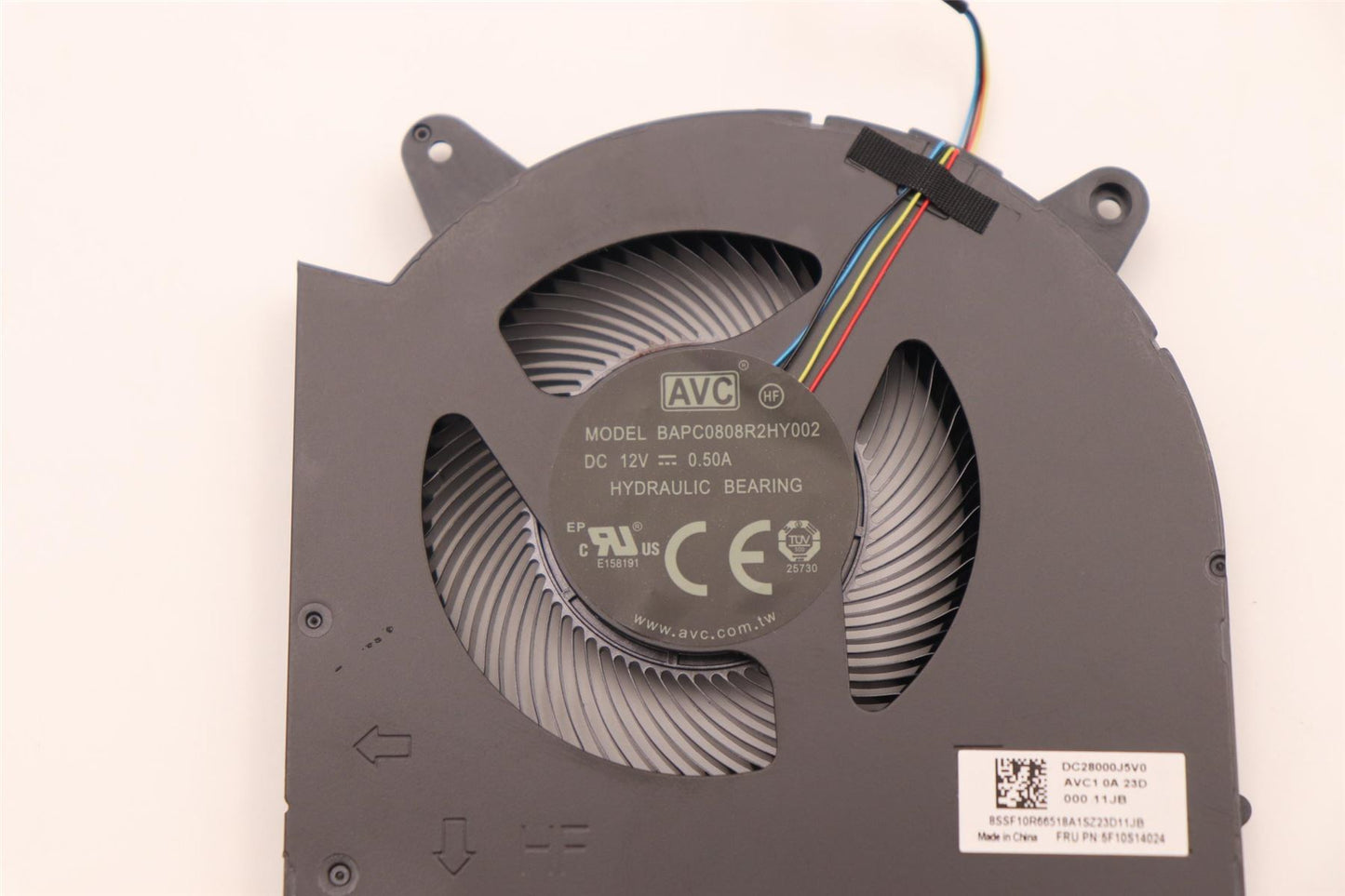 Lenovo Legion S7 16IAH7 S7 16ARHA7 Kit de ventilateurs de refroidissement 5F10S14024