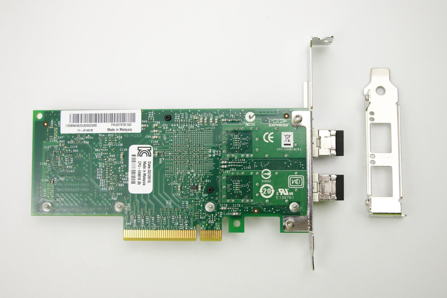 Lenovo X520-SR2 Ethernet Intel Board 03T8763