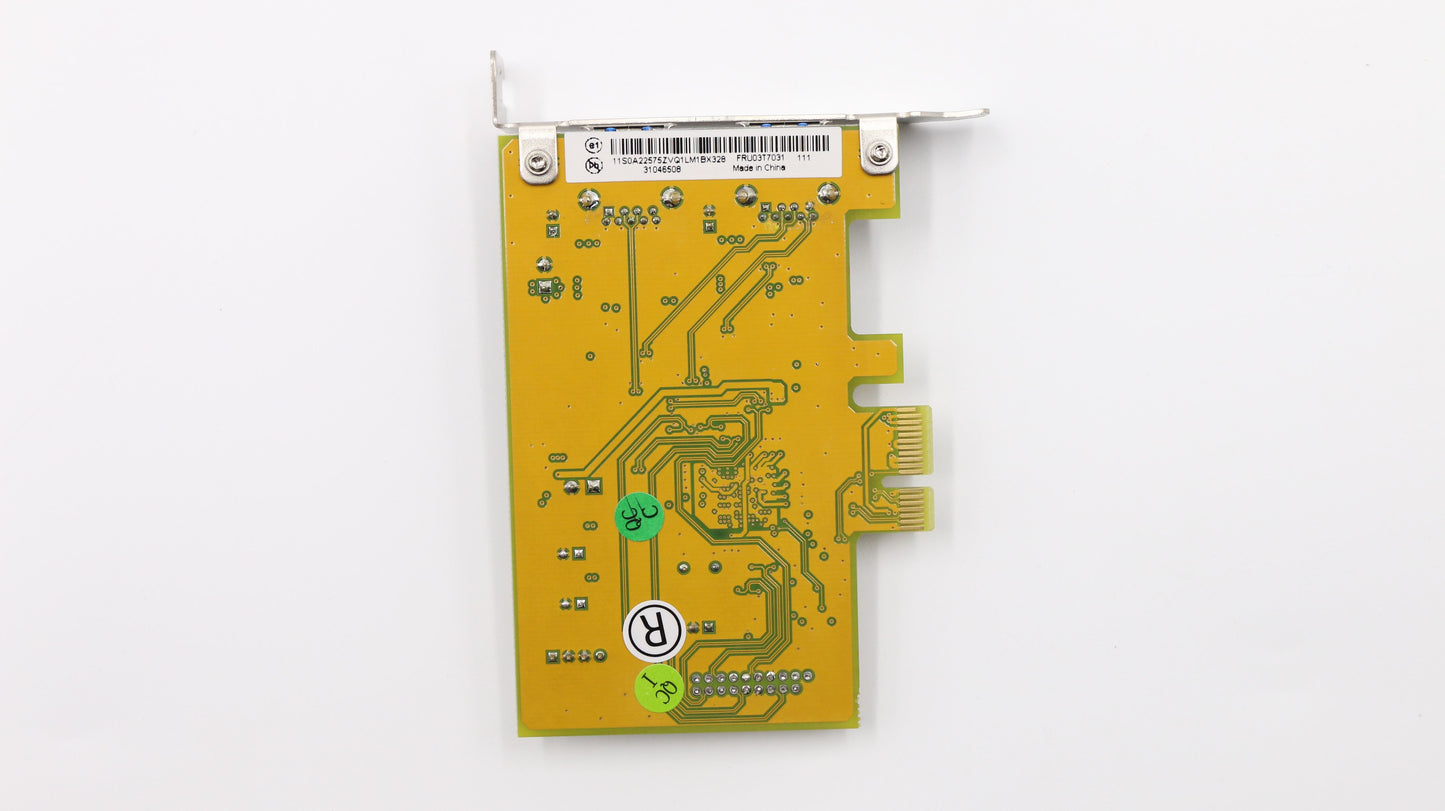 Lenovo FRU Card LP USB 3.0 PCIe PCI Board 03T7031