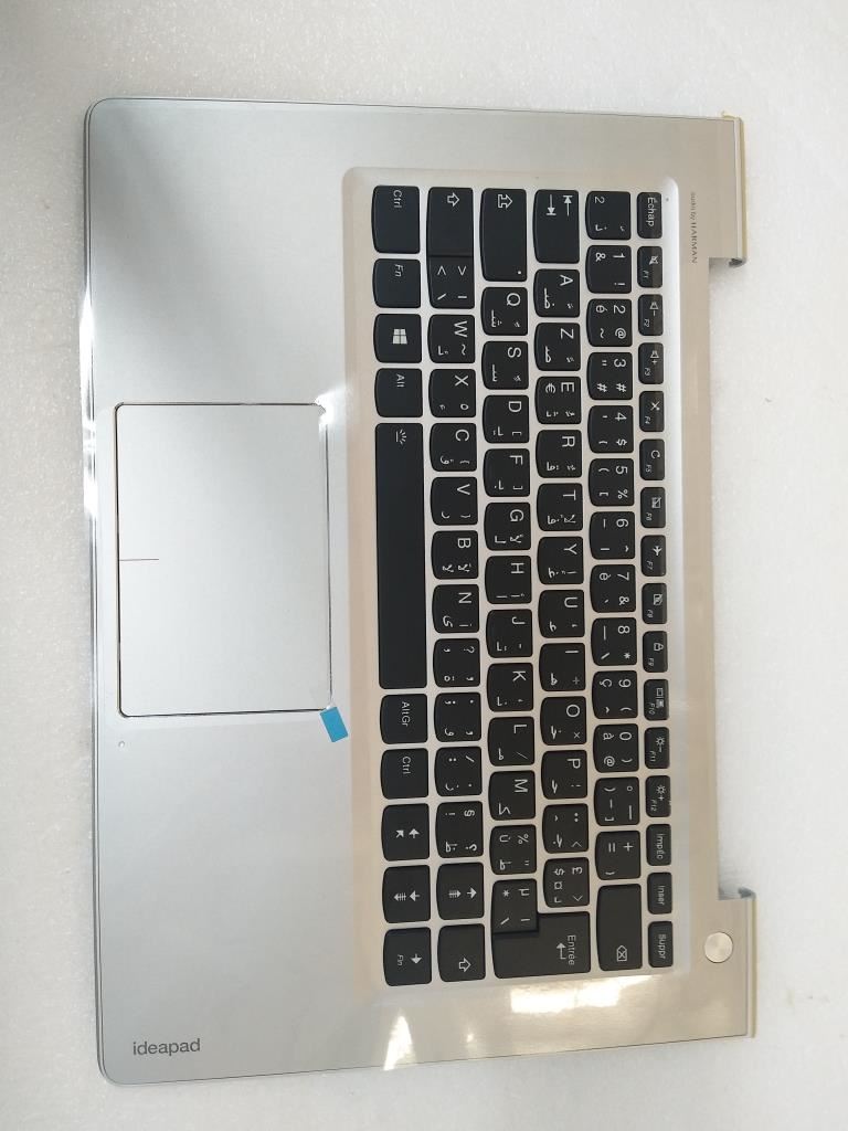 Lenovo IdeaPad 510S-14ISK 510S-14IKB Keyboard Palmrest Arabic Silver 5CB0L45077