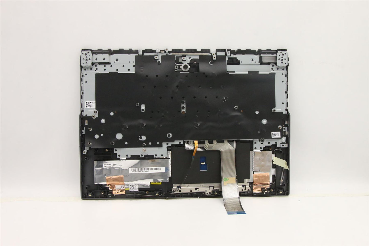Lenovo 5 16IAH7H Palmrest Cover Touchpad Keyboard UK Storm Grey 5CB1F38548