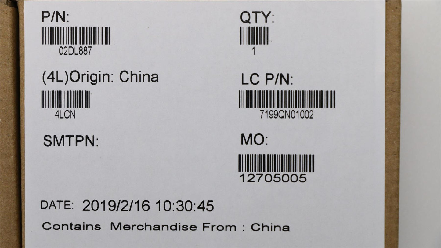 Lenovo ThinkPad E490s FP Board Finger Print Reader 02DL887