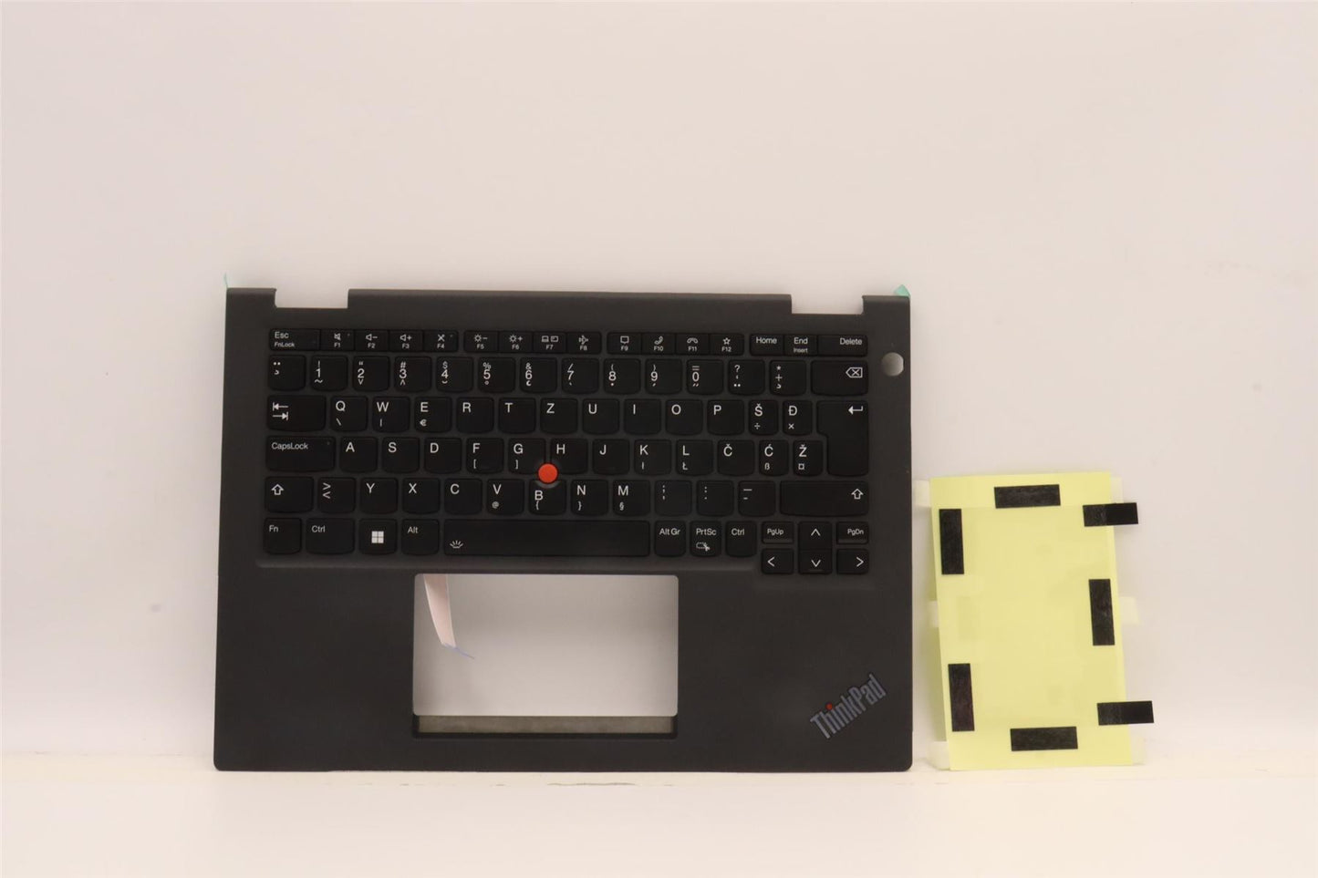 Lenovo ThinkPad X13 Gen 3 X13 Gen 2 Keyboard Palmrest Top Cover Black 5M11C18760