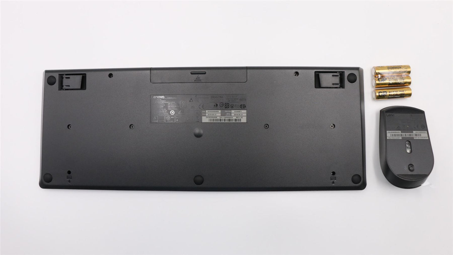 Lenovo ThinkCentre M920z M90a M820z Wireless Keyboard Mouse Kazakh Black 01AH871