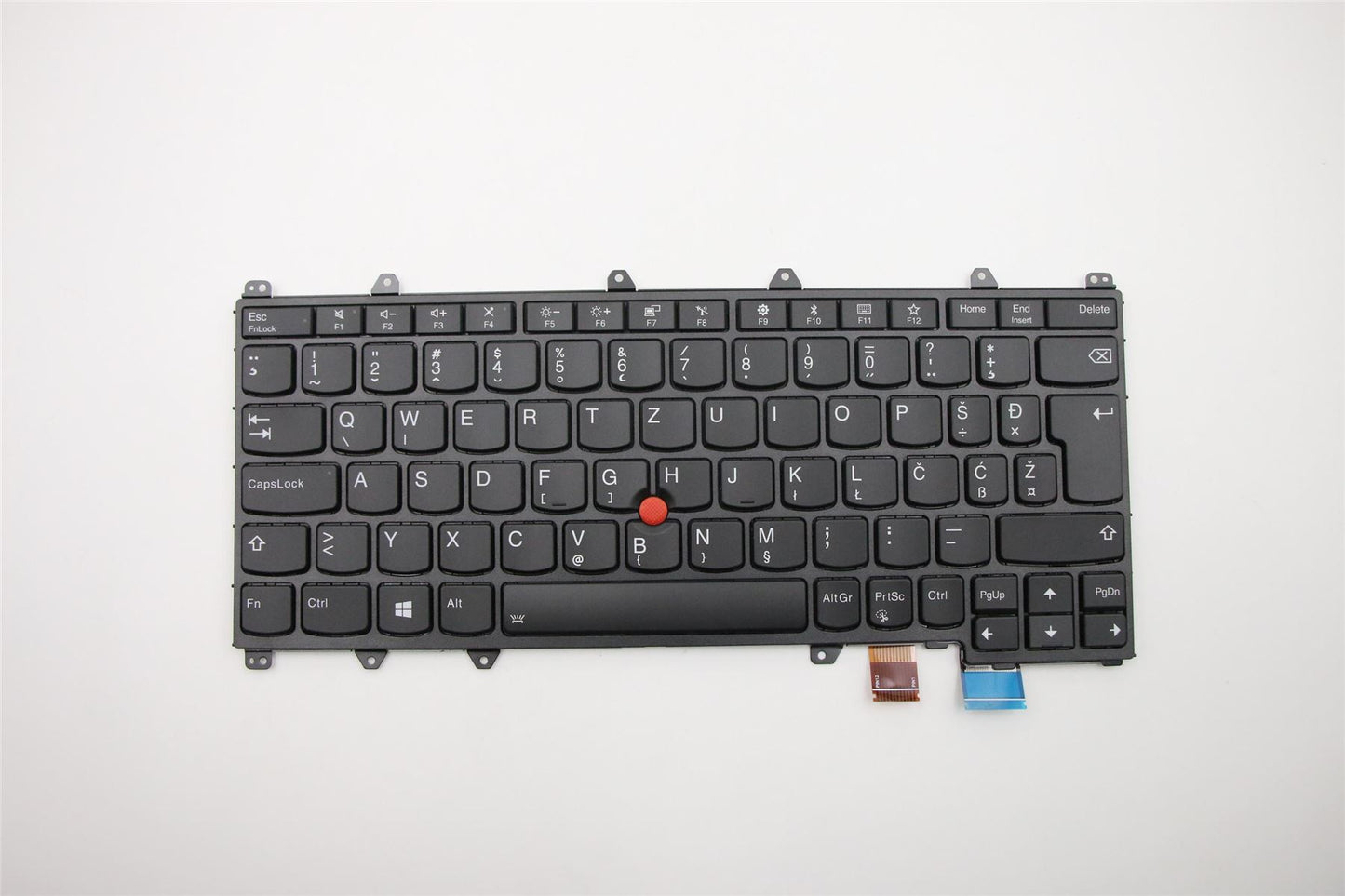 Lenovo Yoga 370 Keyboard Slovenian Black Backlit 01EN411