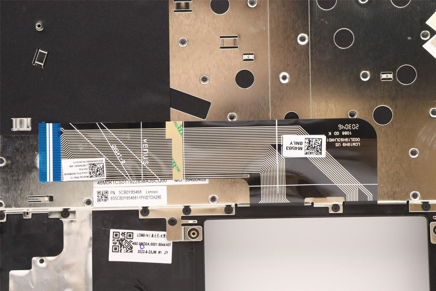 Lenovo Upper Case ASM_CH W 81X1 GY 5CB0Y85468