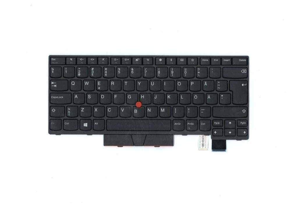 Lenovo ThinkPad T480 A485 Keyboard Swedish Finnish Black 01HX324