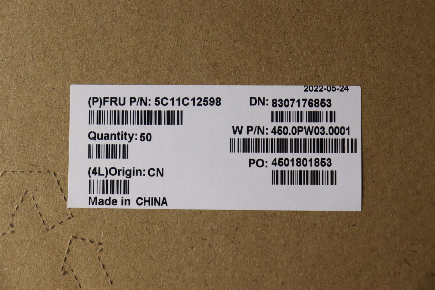 Lenovo FRU CABLE CABLE,WFC Fenrir 5C11C12598