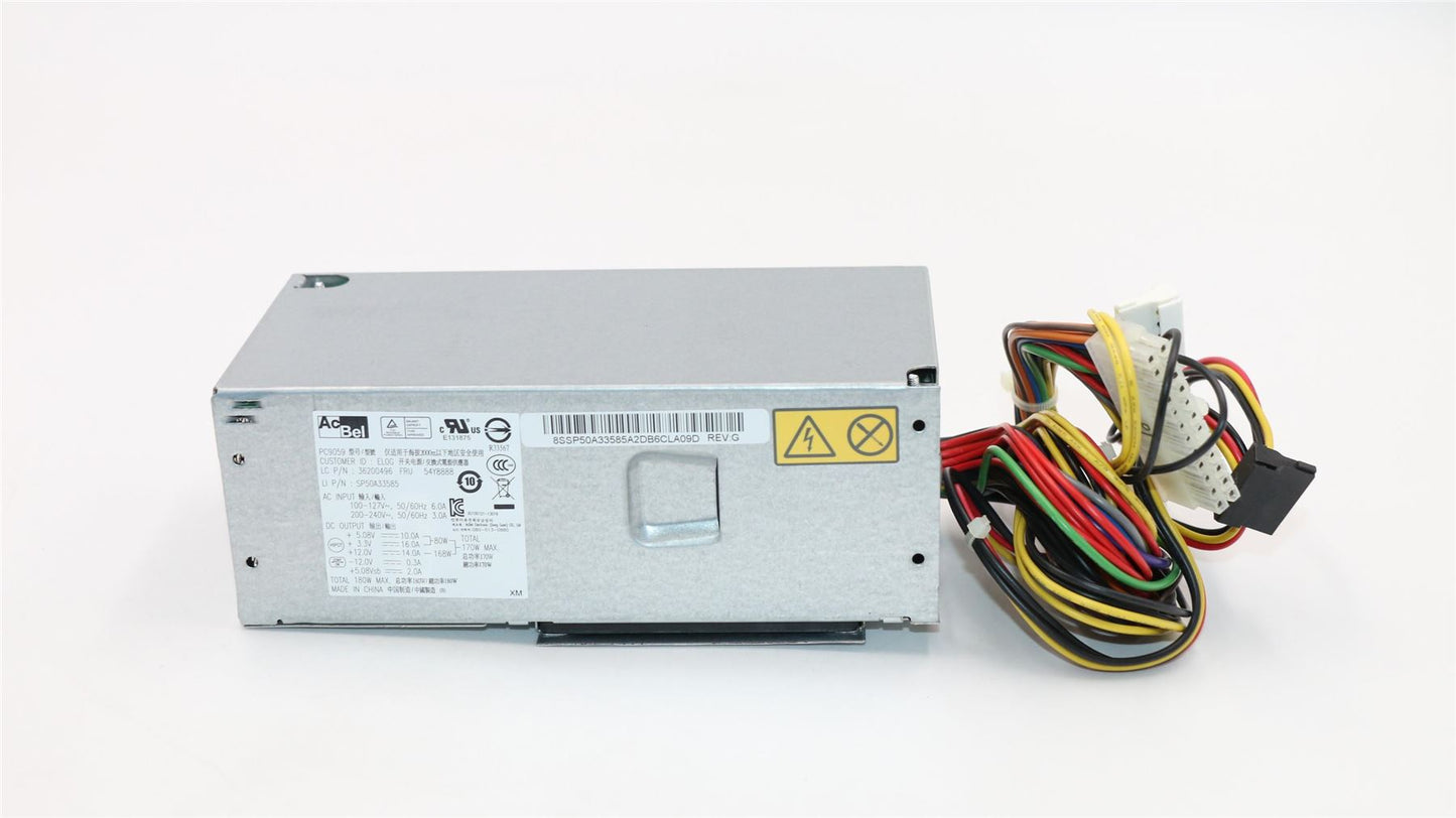 Lenovo ThinkCentre 72 Power Supply PSU Power 54Y8888