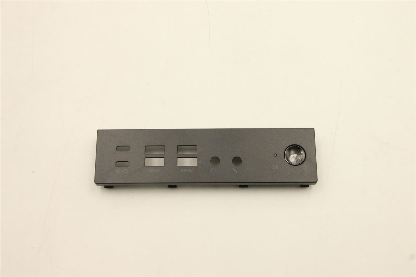 Lenovo ThinkCentre M710t I/O USB Audio Mic Bezel Cover Black 01EF835