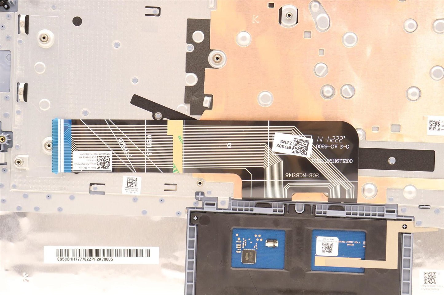 Lenovo IdeaPad 3 14ABA7 Palmrest Cover Touchpad Keyboard UK 5CB1H77778