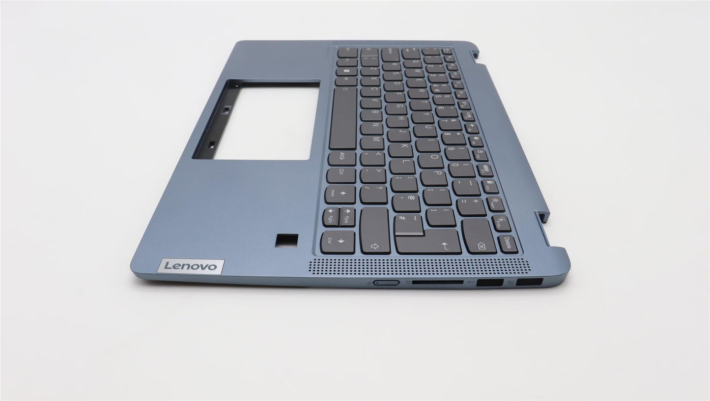 Lenovo IdeaPad 5 14ALC7 Keyboard Palmrest Top Cover UK Silver Backlit 5CB1H72352
