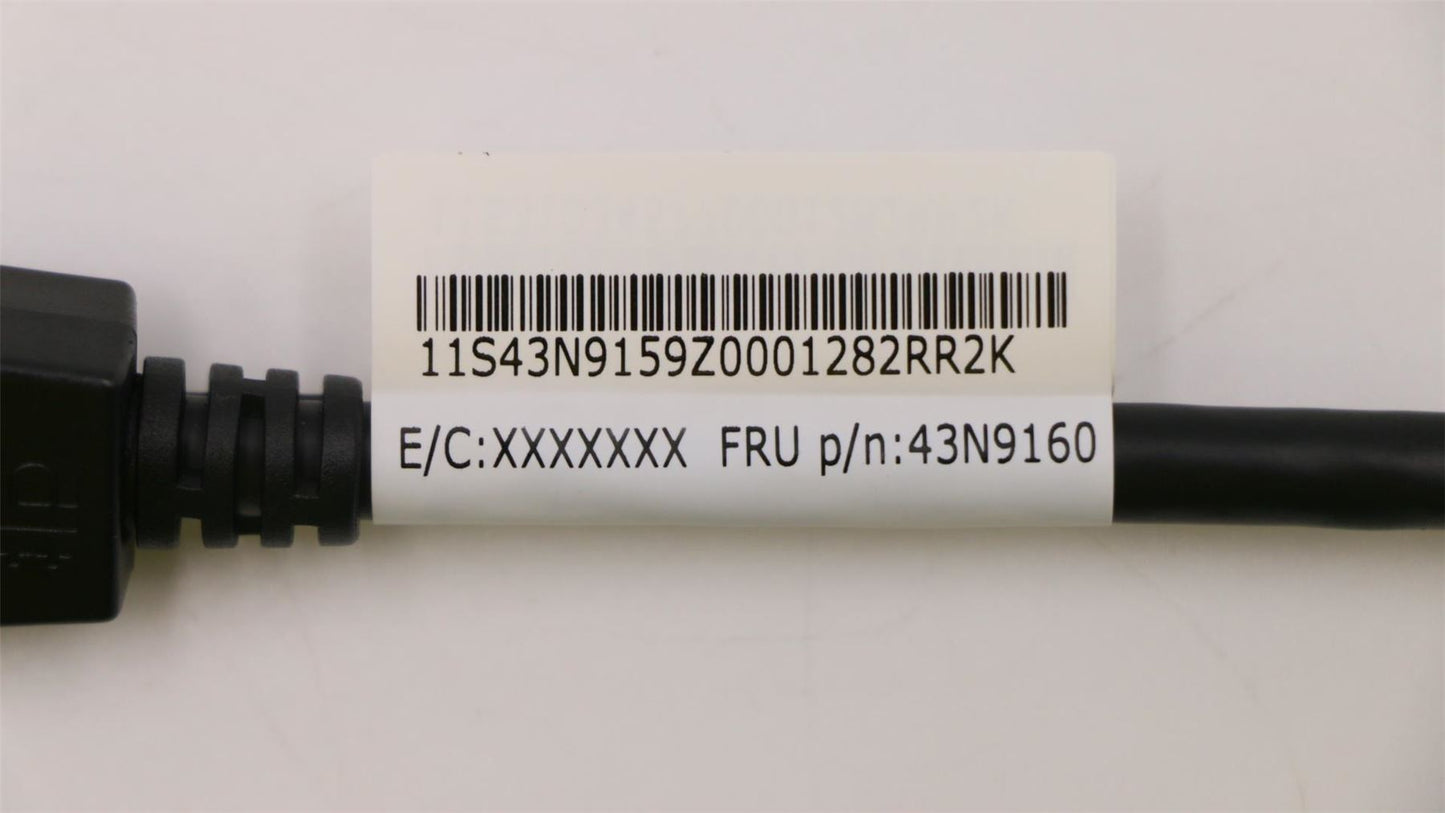 Lenovo ThinkCentre A58 A61e A62 A63 Display Port DVI Port Adapter 43N9160