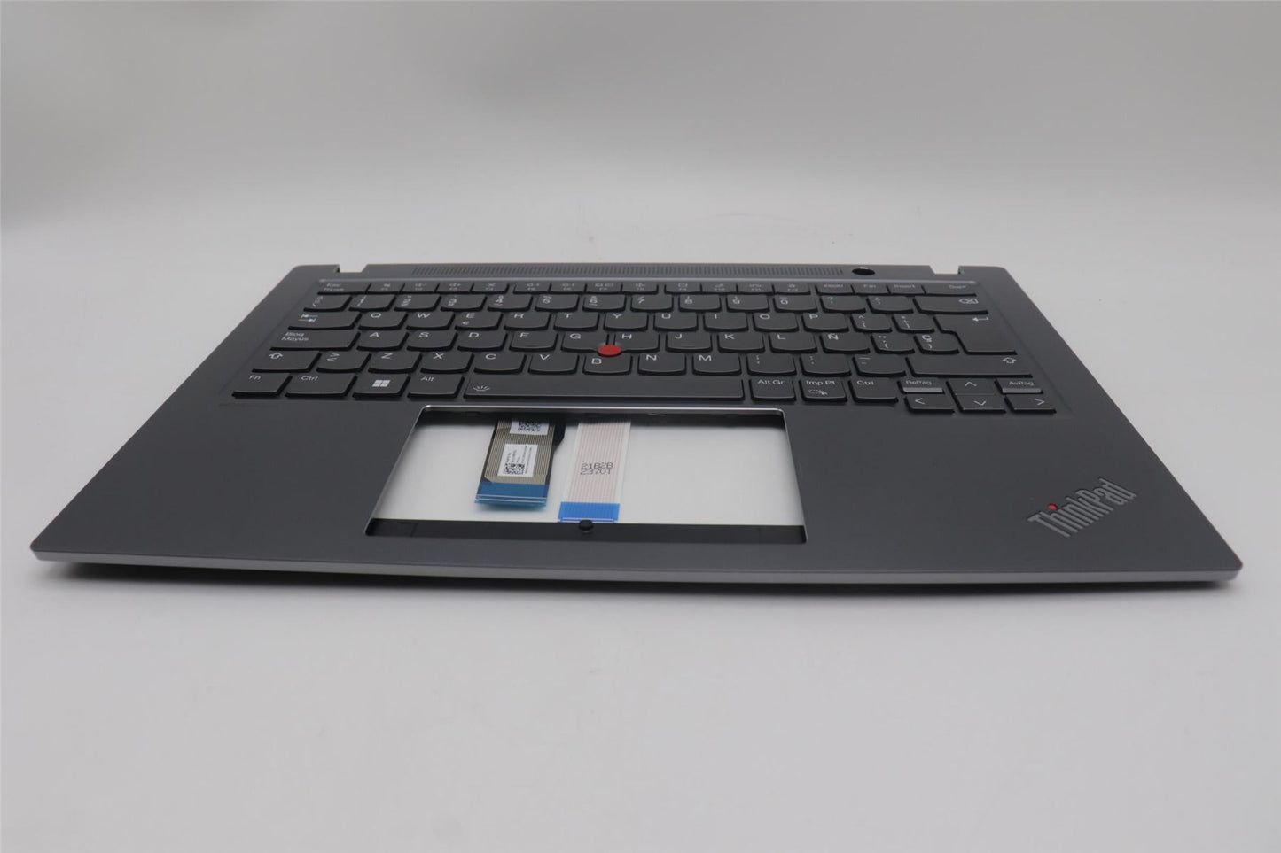 Lenovo ThinkPad T14s Gen 4 Keyboard Palmrest Top Cover Spanish Grey 5M11L59634