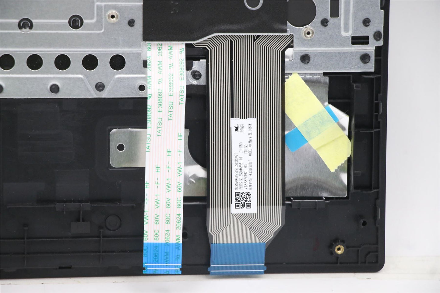 Lenovo ThinkPad E15 Gen 2 Keyboard Palmrest Top Cover Hungarian Black 5M10W64593