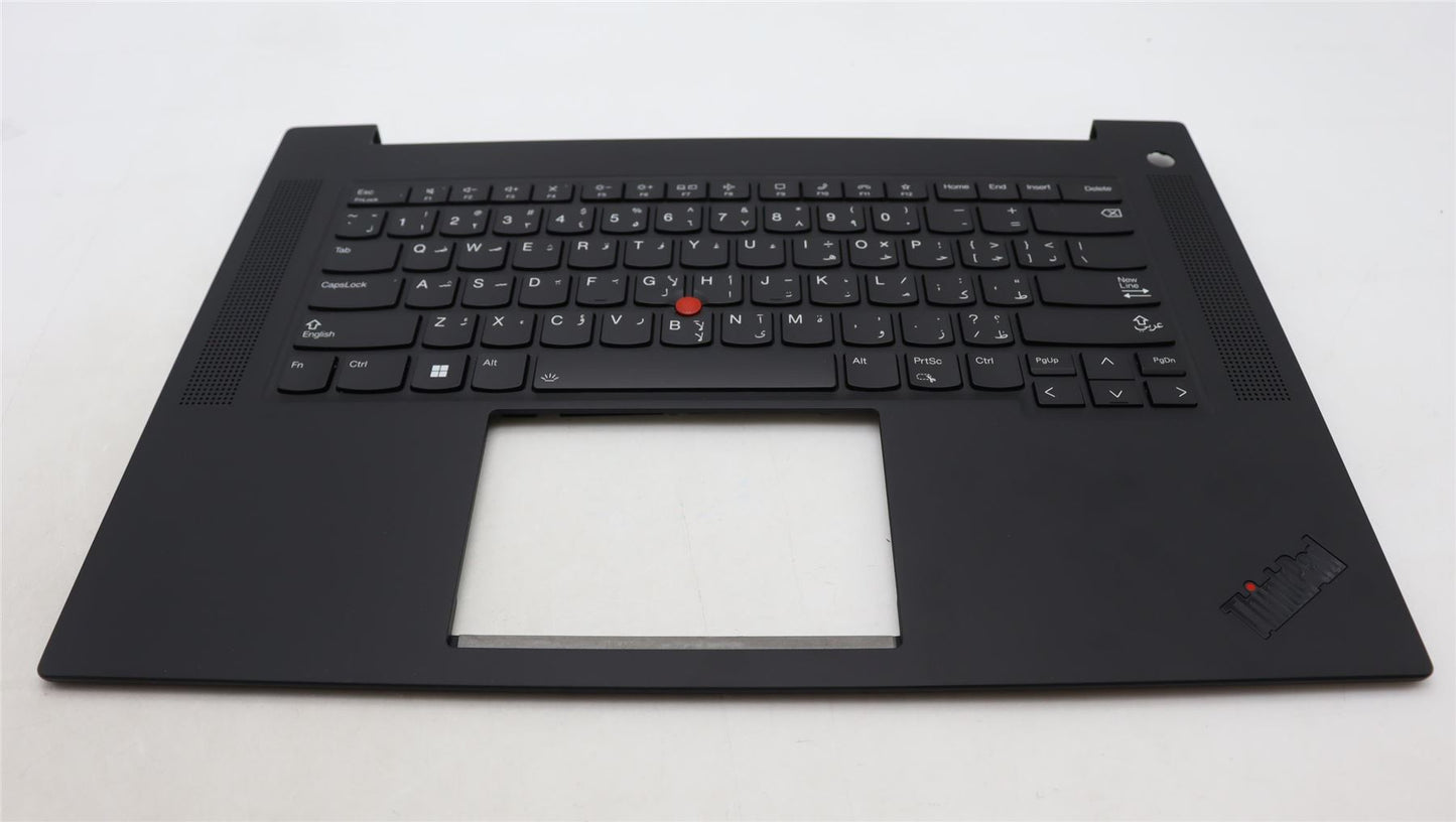 Lenovo ThinkPad P1 Gen 6 Palmrest Cover Keyboard Arabic Black 5M11L88993
