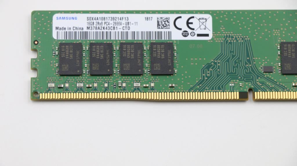 Lenovo 01AG840 MEMORY 16GB DDR4 2666 UDIMM,Hynix