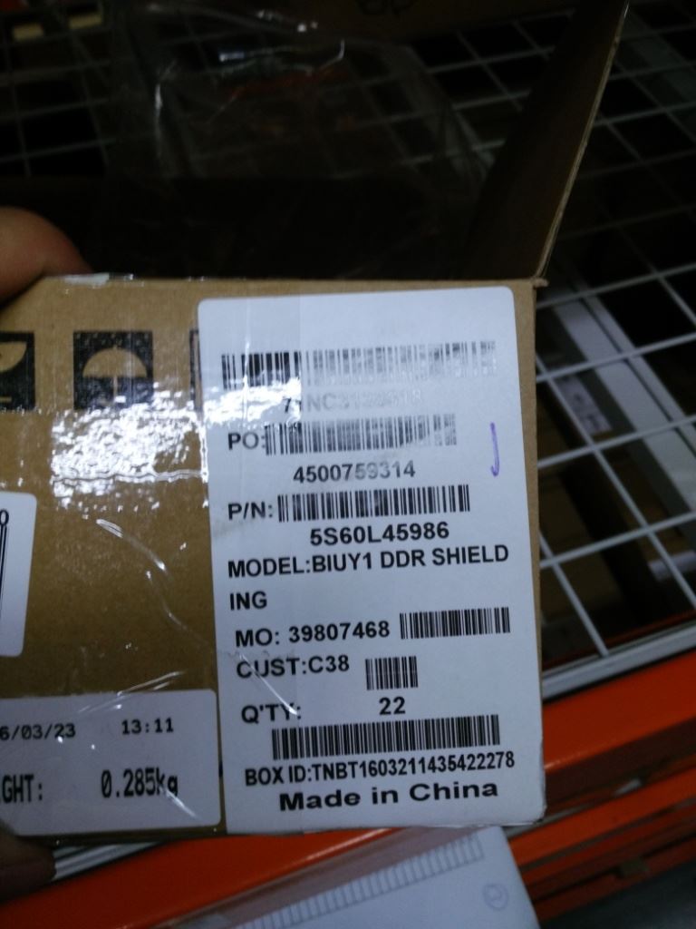 Lenovo 5S60L45986 Shielding DDR C 80S8