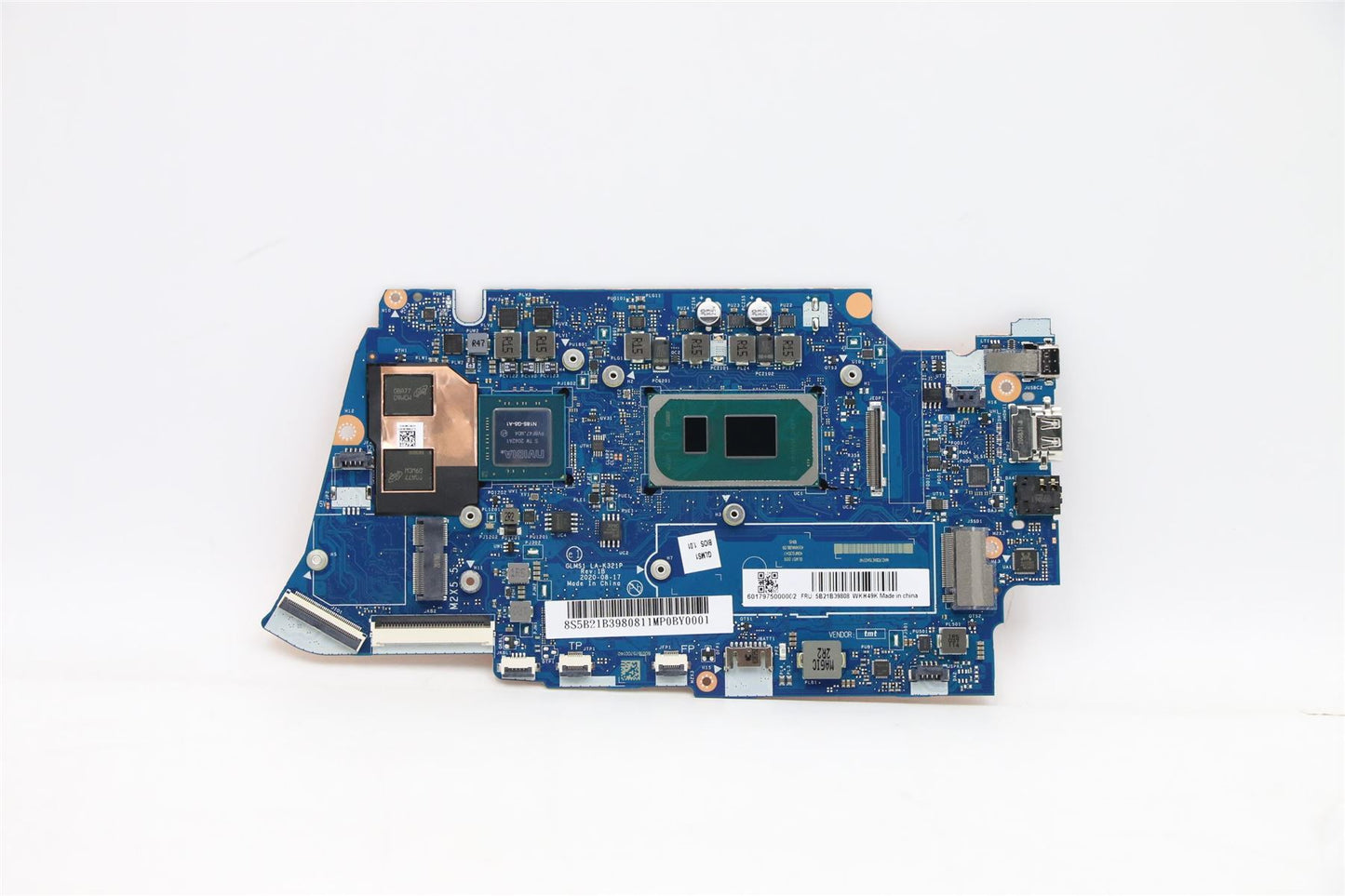 Lenovo IdeaPad 5 14ITL05 Motherboard Mainboard DIS INTELI71165G7 8G 5B21B39808