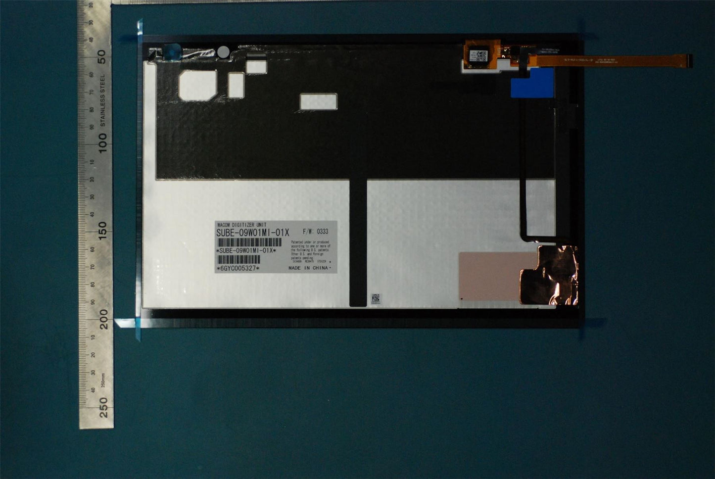 Lenovo Yoga Book TouchScreen Glass Keyboard Cover Czech Black Backlit SD68C05372