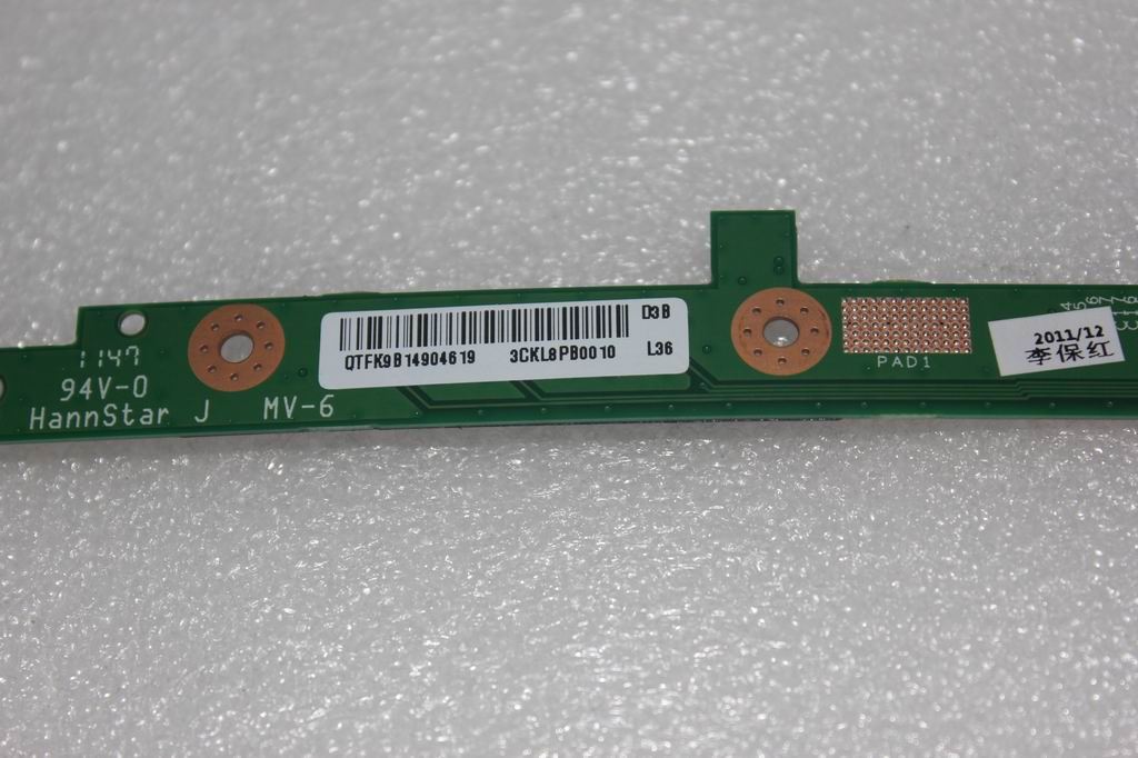 Lenovo KL9 WO/APS Power Board 11013558