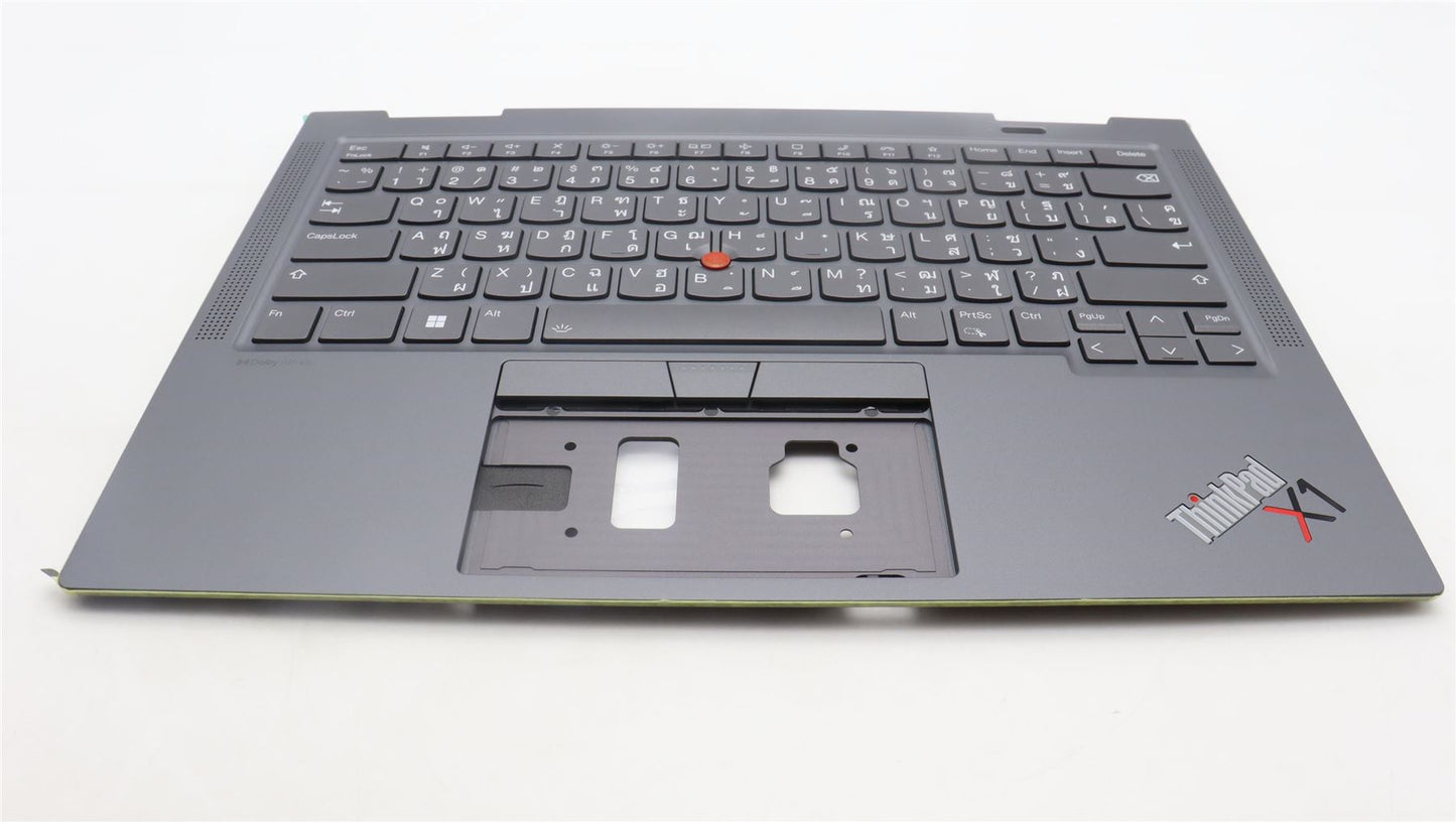 Lenovo ThinkPad X1 8th Gen Keyboard Palmrest Top Cover Thai Grey 5M11H62500