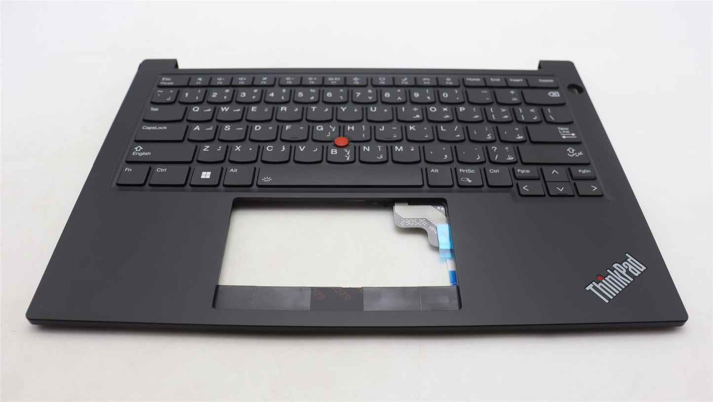 Lenovo ThinkPad E14 Gen 5 Keyboard Palmrest Top Cover Arabic Black 5M11L92519