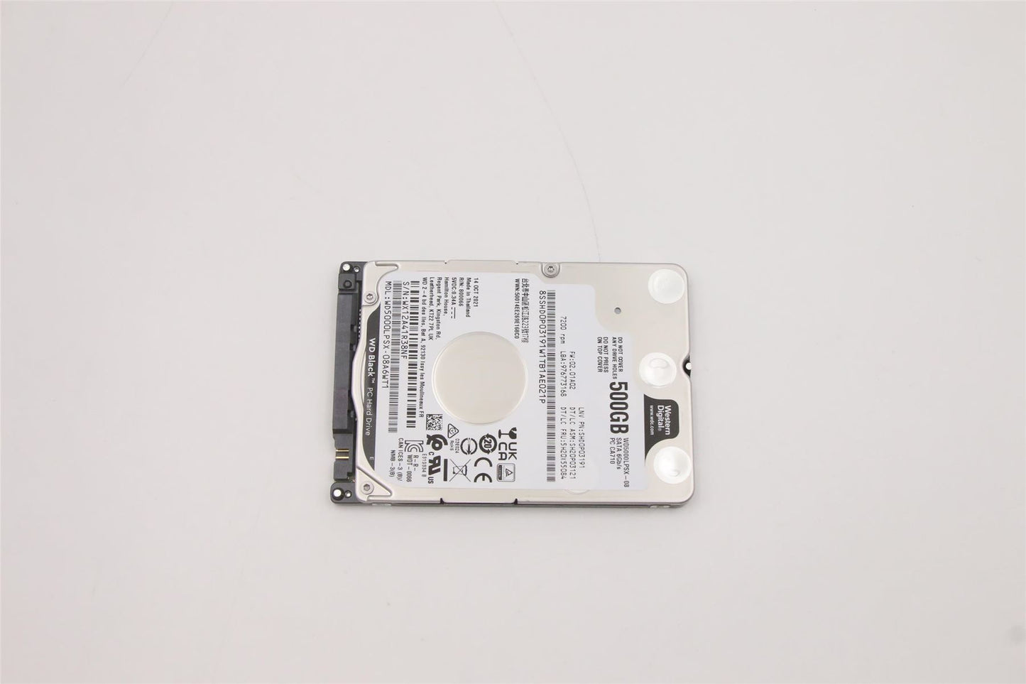 Lenovo 5H20X55084 500G 2.5 9.5mm 7200R 3Gb/s SATA Seagate