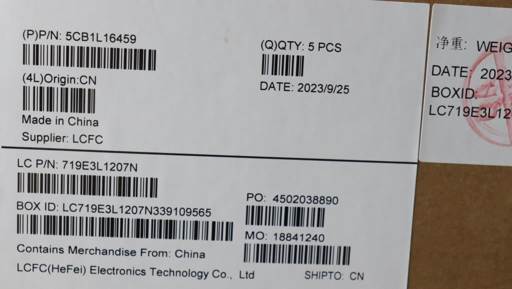 Lenovo IdeaPad 3 15AMN8 Palmrest Cover Touchpad Keyboard US Europe 5CB1L16459