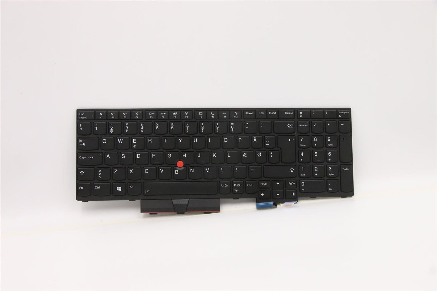 Lenovo ThinkPad T15g 1 P15 1 Keyboard Danish Black Backlit 5N20Z74867