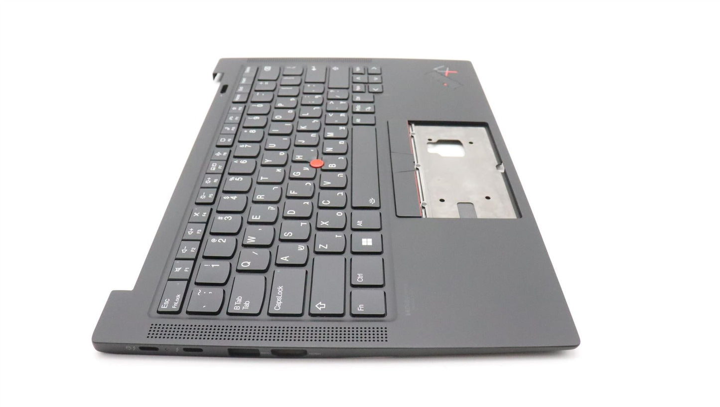 Lenovo ThinkPad X1 10th Gen Keyboard Palmrest Top Cover Hebrew 5M11H44228