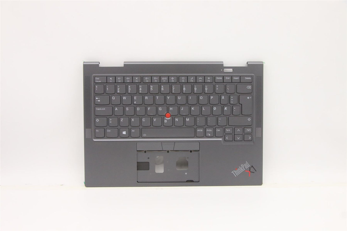Lenovo ThinkPad X1 6th Gen Palmrest Cover Keyboard Nordic Grey 5M11C40969