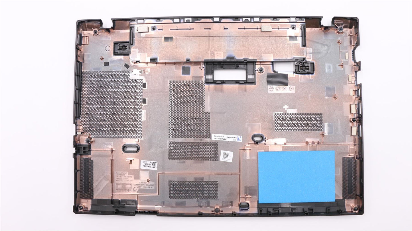 Lenovo ThinkPad L470 L460 Base inférieure Cache inférieur Noir 01AV947
