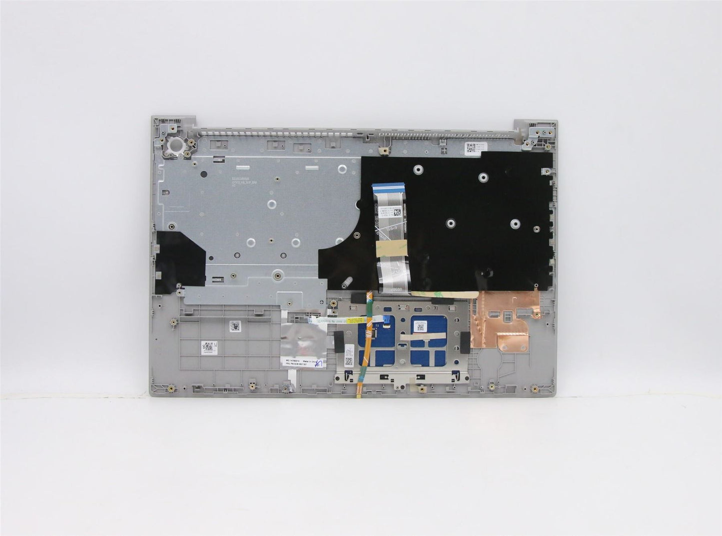 Lenovo ThinkBook 15p IMH Keyboard Palmrest Top Cover Italian Grey 5CB1B07167