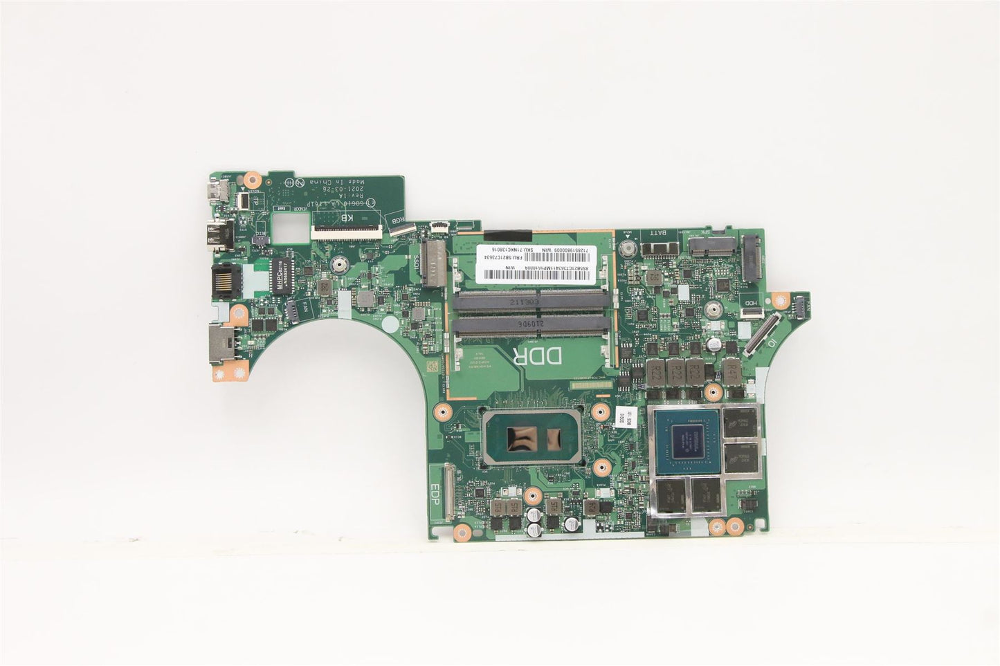 Lenovo IdeaPad 3 15IHU6 Motherboard Mainboard DIS intelI511300H 5B21C73634