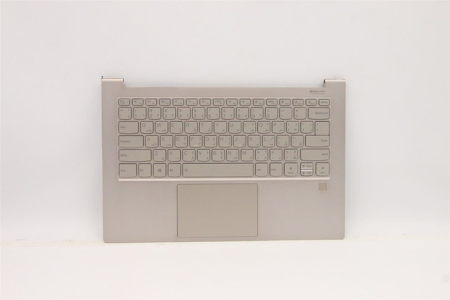 Lenovo IdeaPad 9-14ITL5 Palmrest Touchpad Cover Keyboard Arabic Gold 5CB0Z69765