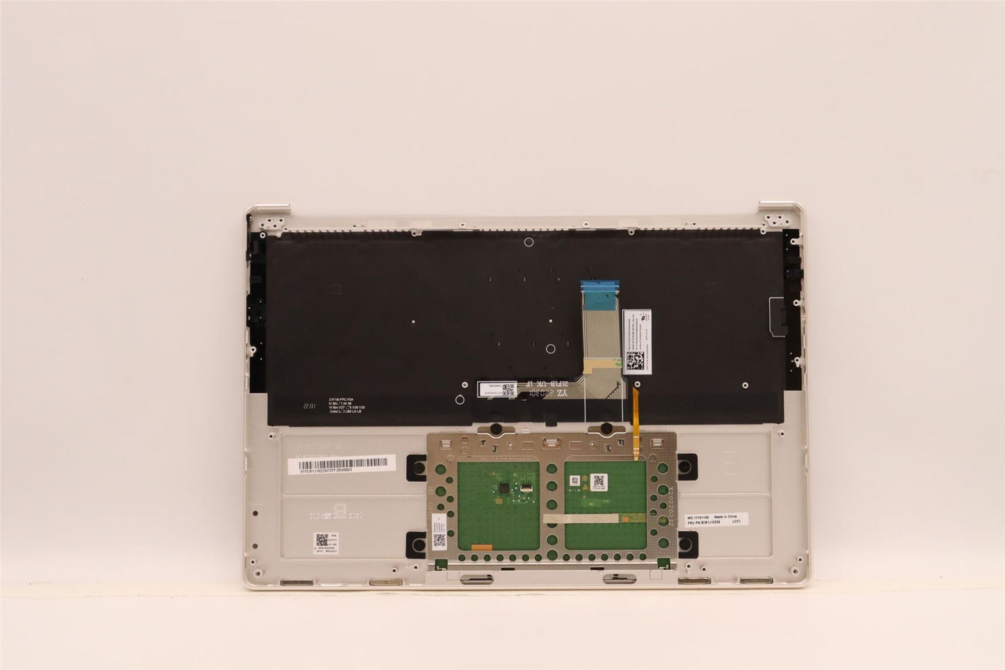 Lenovo Yoga 9 14IAP7 Palmrest Cover Touchpad Keyboard German Gold 5CB1J10229
