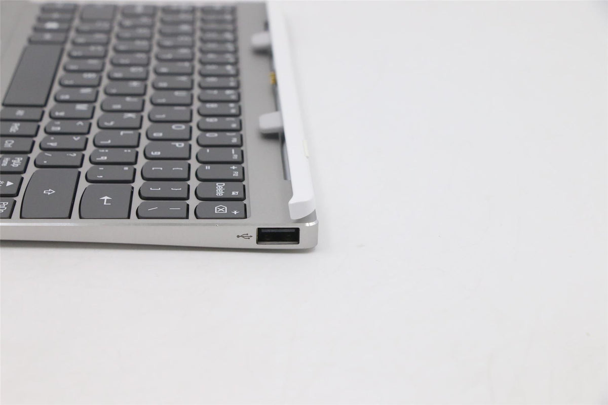 Lenovo Miix 320-10ICR Palmrest Touchpad Keyboard Dock Hebrew Silver 5N20P20547