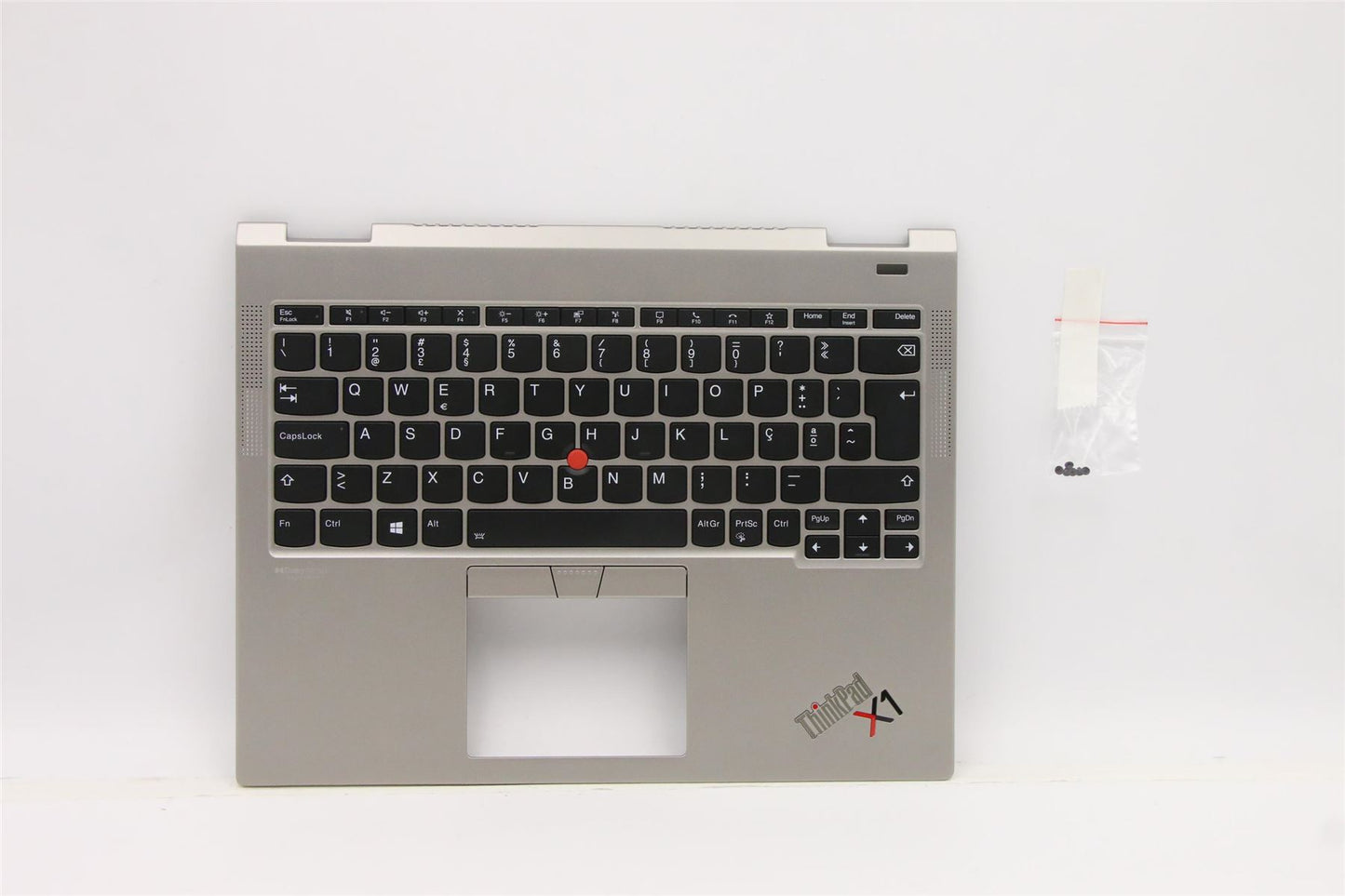 Lenovo ThinkPad X1 Keyboard Palmrest Top Cover Portuguese Titanium 5M11B59897