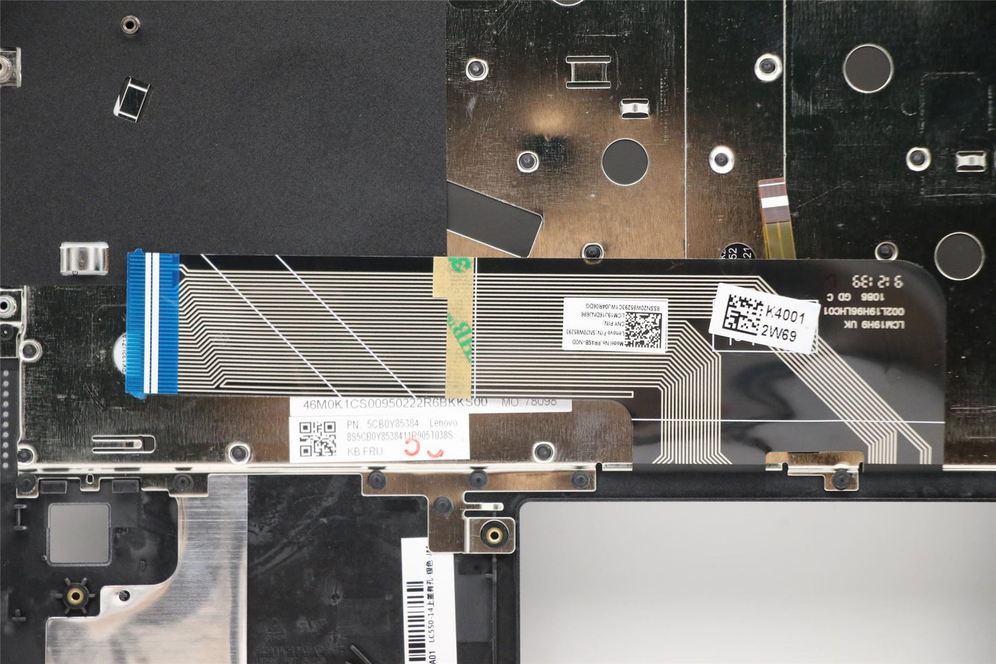 Lenovo Flex 5-14IIL05 5-14ARE05 Keyboard Palmrest Top Cover Nordic 5CB0Y85384