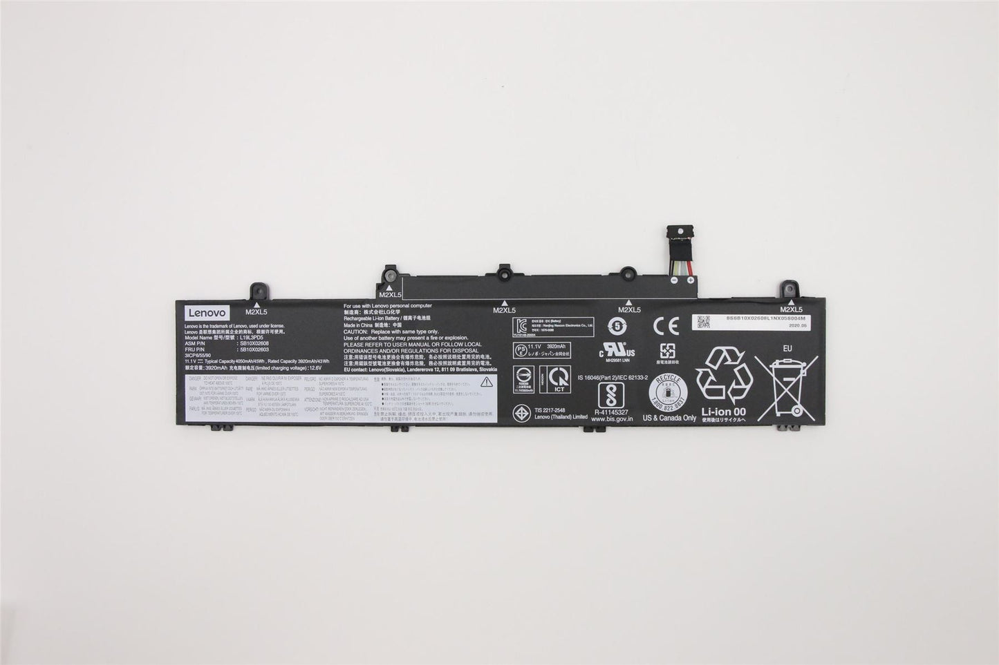 Lenovo ThinkPad E14 4 E15 4 E14 2 E15 2 Battery 11.1V 45Wh 5B10X02606