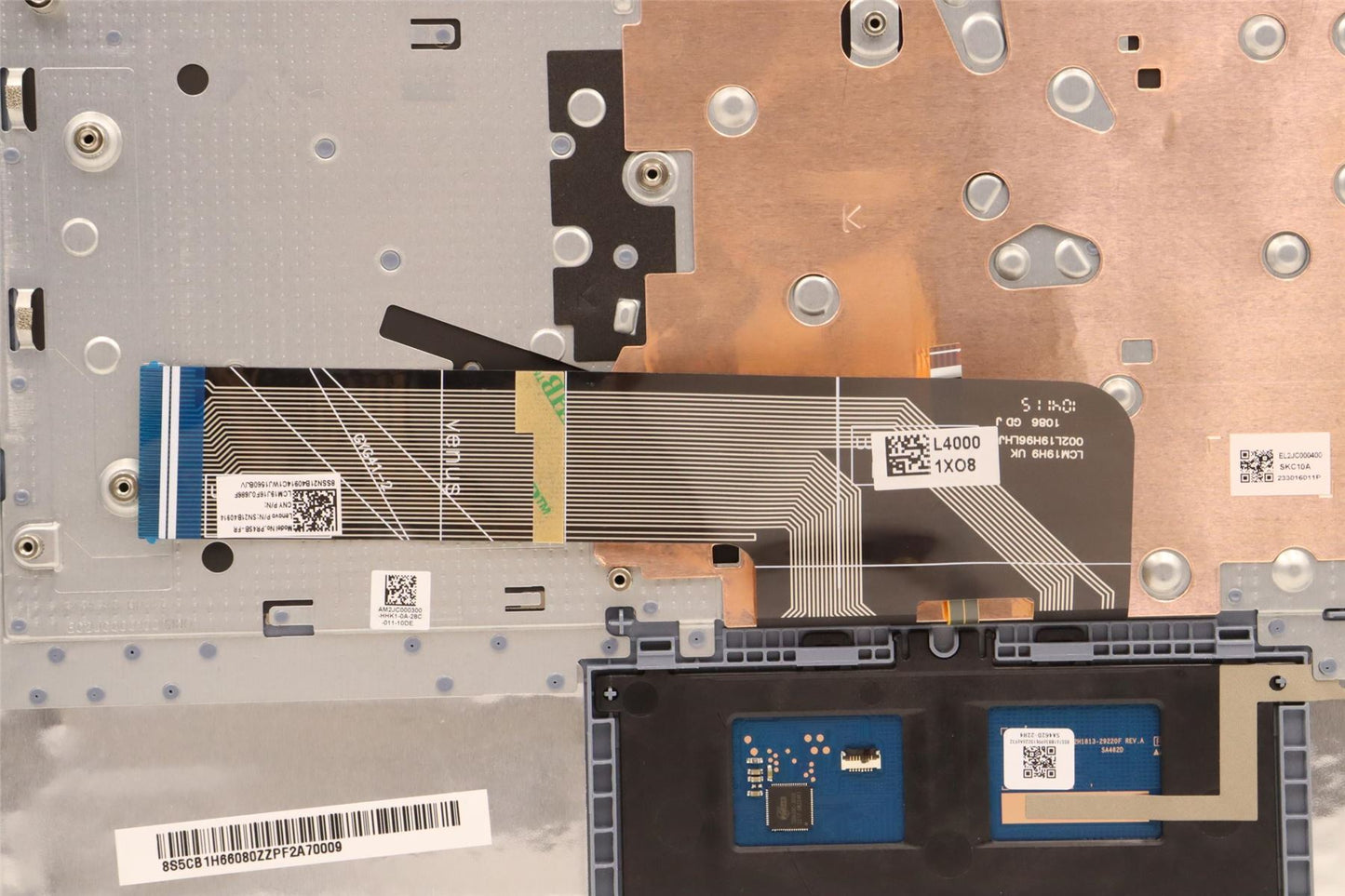Lenovo Upper Case ASM_FRA L82RJ NFP MB BL 5CB1H66080