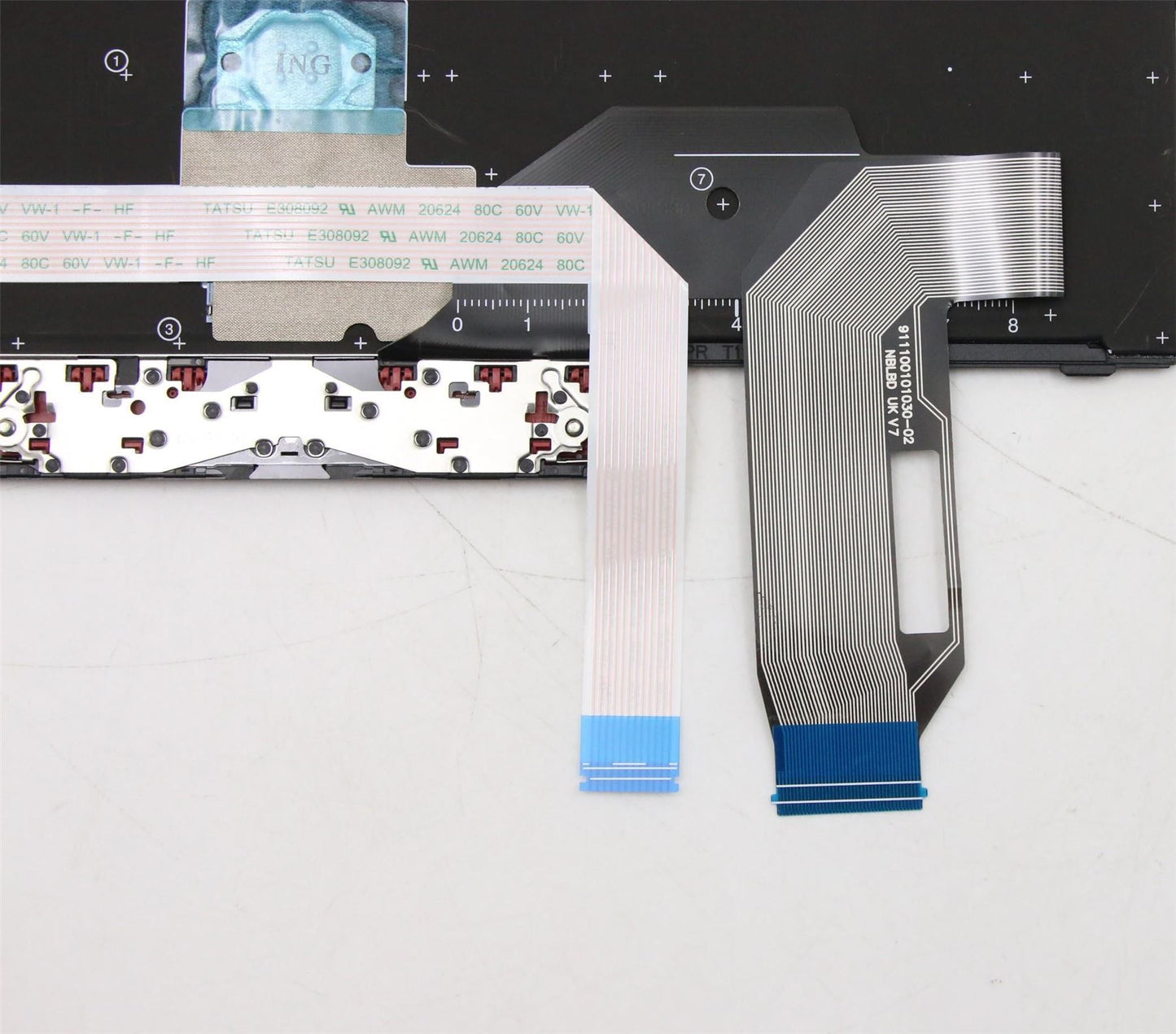 Lenovo ThinkPad P15s 1 P15s 2 T15 2 T15 Keyboard French Black Backlit 5N20V78909