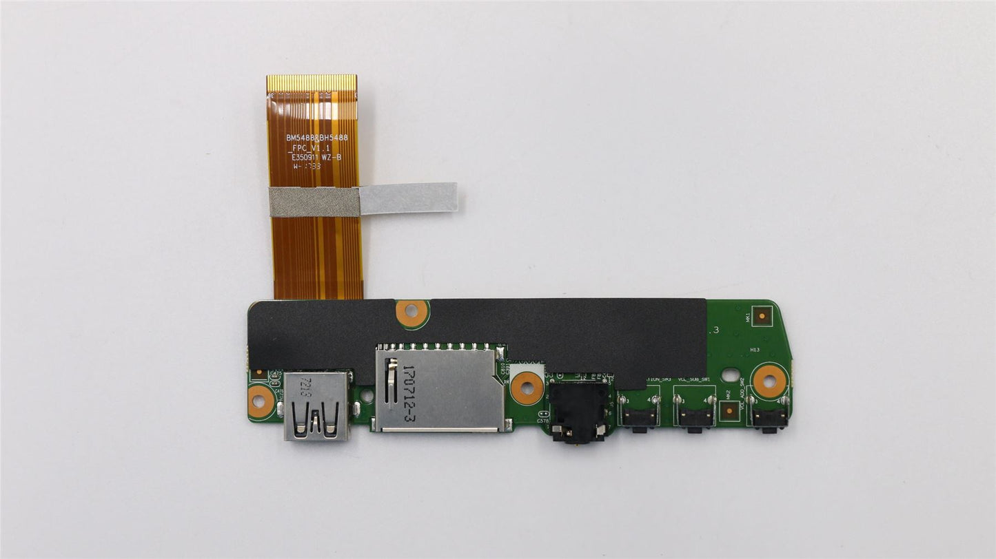 Lenovo Yoga 3-1130 300-11IBR Card Reader USB Audio Board 5C50K13630
