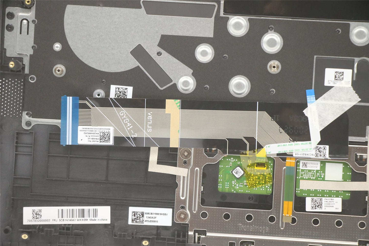Lenovo IdeaPad 5-14ITL05 Keyboard Palmrest Top Cover US International 5CB1A14042
