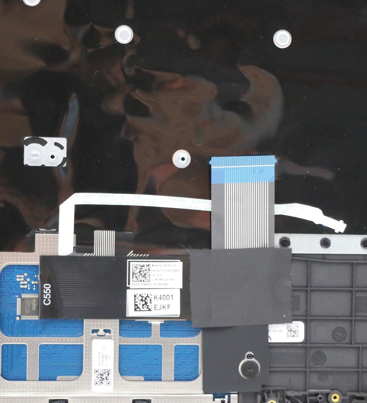 Lenovo IdeaPad 5 CB 13IML05 Palmrest Cover Touchpad Keyboard Grey 5CB0Z28148