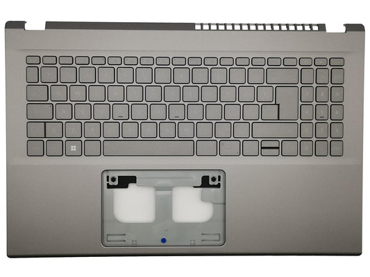 Acer Aspire A515-57 A515-57G Palmrest Cover Keyboard UK Grey Gray 6B.K3BN2.013